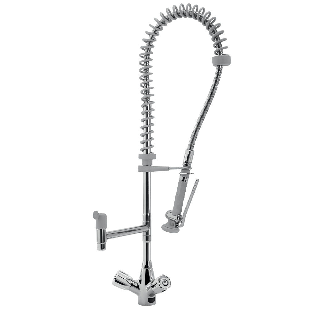 Mengkraan met rvs handdouche, Heavy-Duty, 360° draaibaar, Diamond CW4088/HD