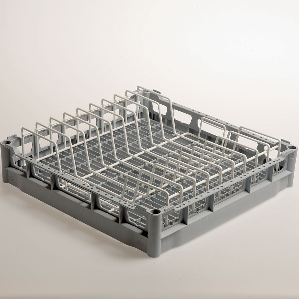 Korf voor 9 pizzaborden Ø 380 mm, 500x500 mm, polypropyleen, Diamond DCPP-9