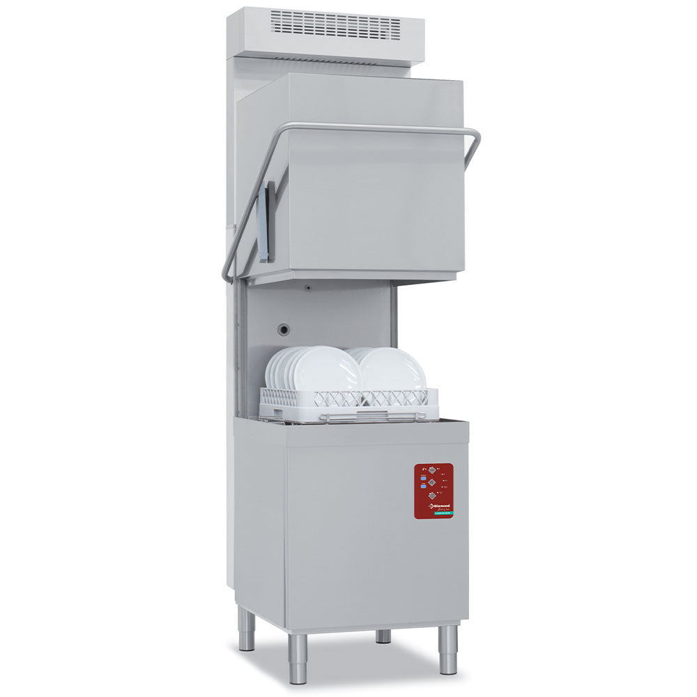 Vaatwasser met kap, mand 50 x 50 cm, Full Hygiene, met stoomcondensor, Diamond DCS9/6-RC