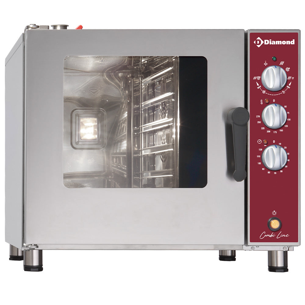 Elektrische combisteamer 5x GN 1/1, mechanische bediening, Combi Line, Diamond DFV-511/P