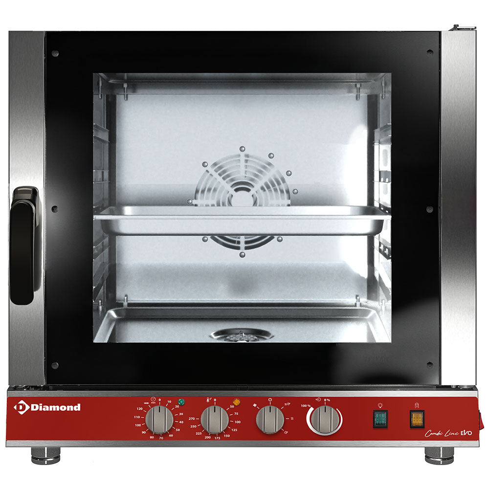 Elektrische combisteamer 5x GN 1/1, mechanische bediening, Combi Line EVO, Diamond DFV511/CMC