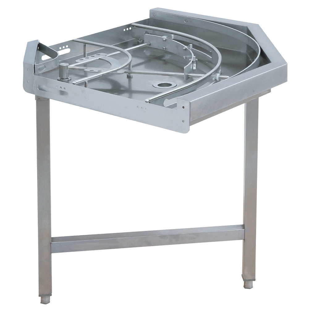 Gebogen element 90° voor doorschuifvaatwasser, uitvoer rechts of links, Diamond DM9