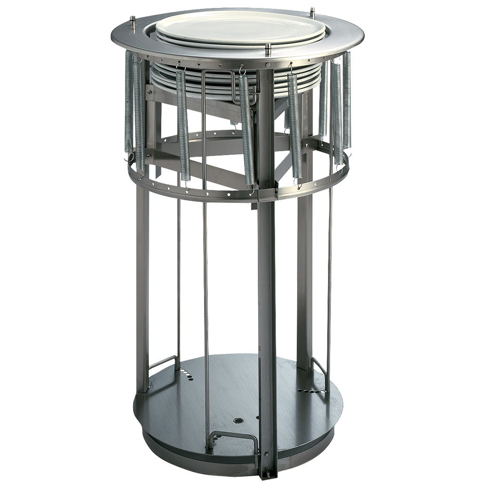 Neutrale bordenlift voor 40-50 borden, Ø 24-34 cm, drop-in Armonia, 45,1 x 45,1 x 73 cm, Diamond DPA/SAN34