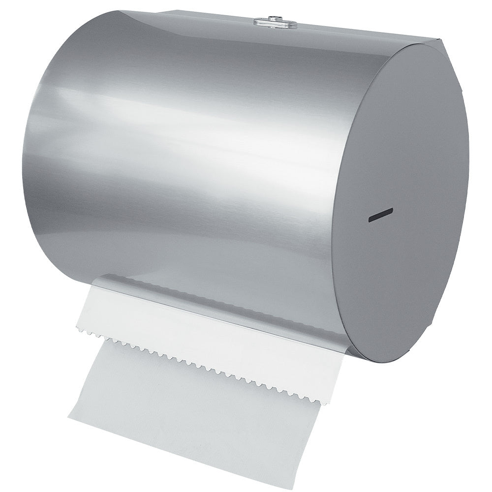 Papierdispenser van rvs voor wandmontage, Diamond DS3F