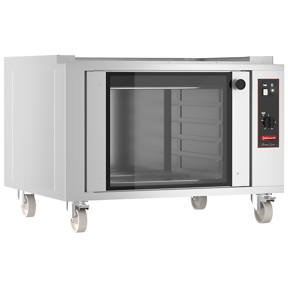 Rijskast met bevochtiging, 5x 600x400 mm, op wielen, voor oven FPE-10, Diamond EPE-10UN