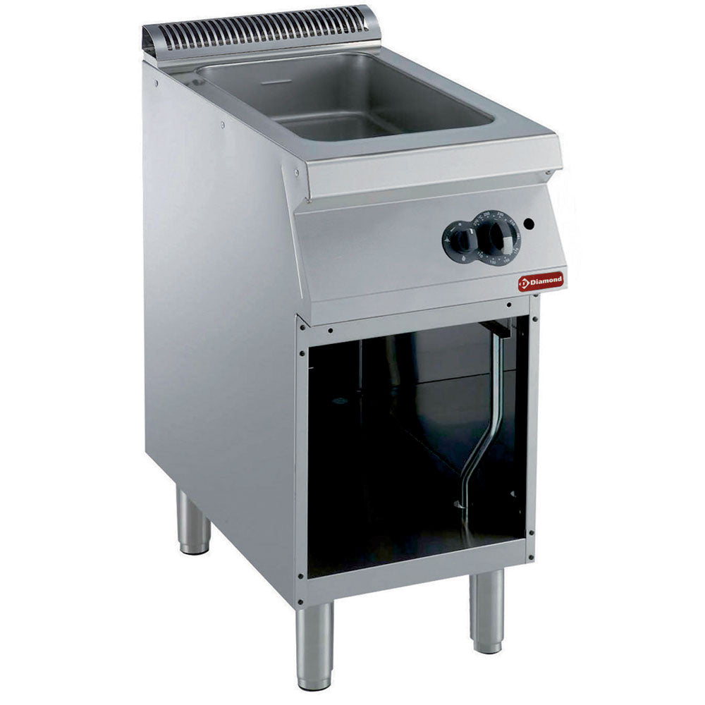 Multifunctionele braadpan, gasgestookt, 11 liter, Compound-bak, Maxima 700+, Diamond G17/SCGA4-N