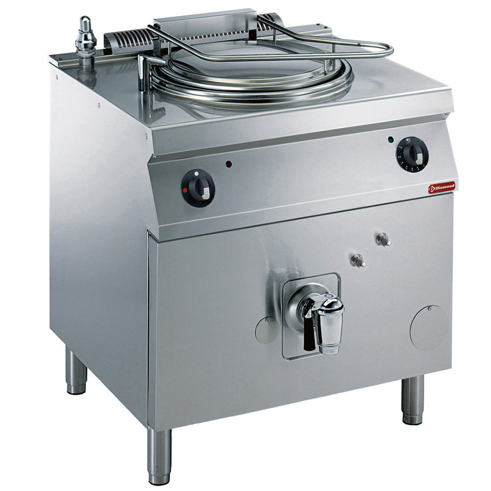Gasgestookte kookketel, 60 liter, indirecte verwarming, Diamond G17/M60I8-N