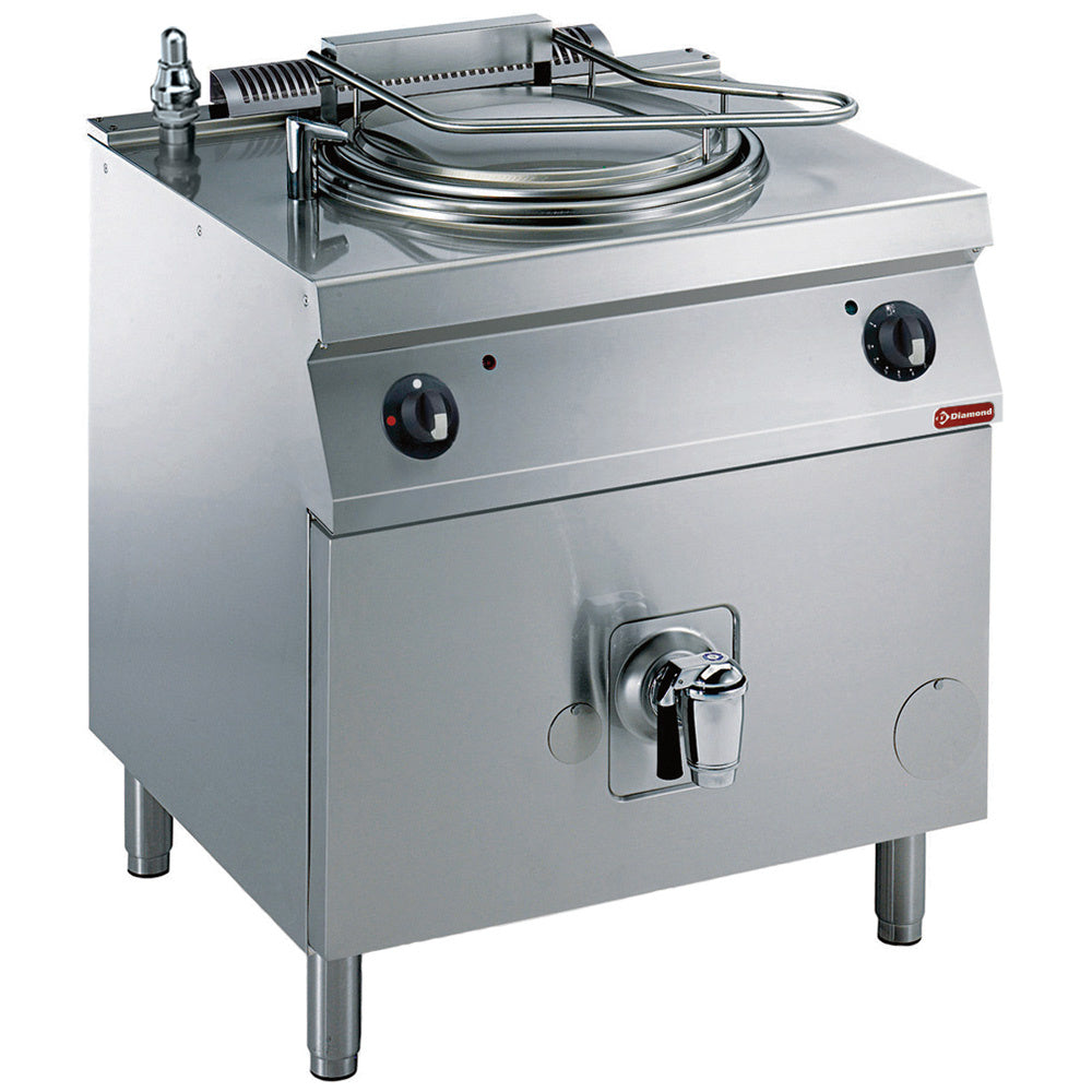 Gasgestookte kookketel, 150 liter, indirecte verwarming, Diamond G22/M150I8-N