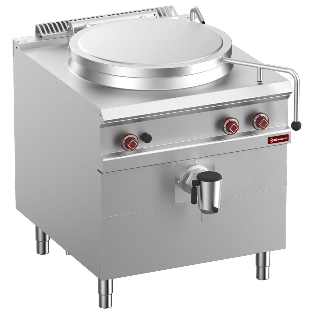 Gaskookketel 100 liter met directe verwarming op onderkast, Diamond G9/M10D8-N