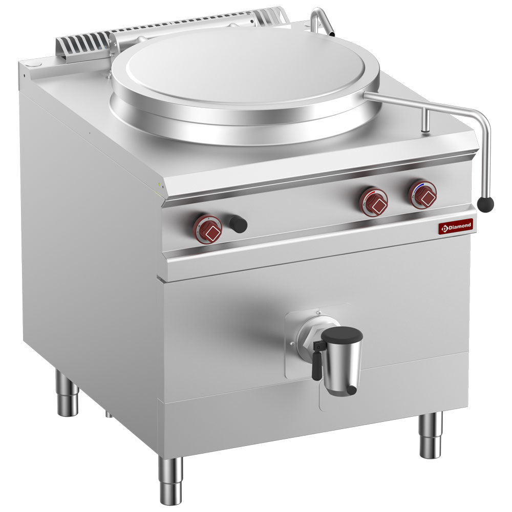 Gaskookketel 150 liter met directe verwarming op onderkast, Diamond G9/M15D8-N