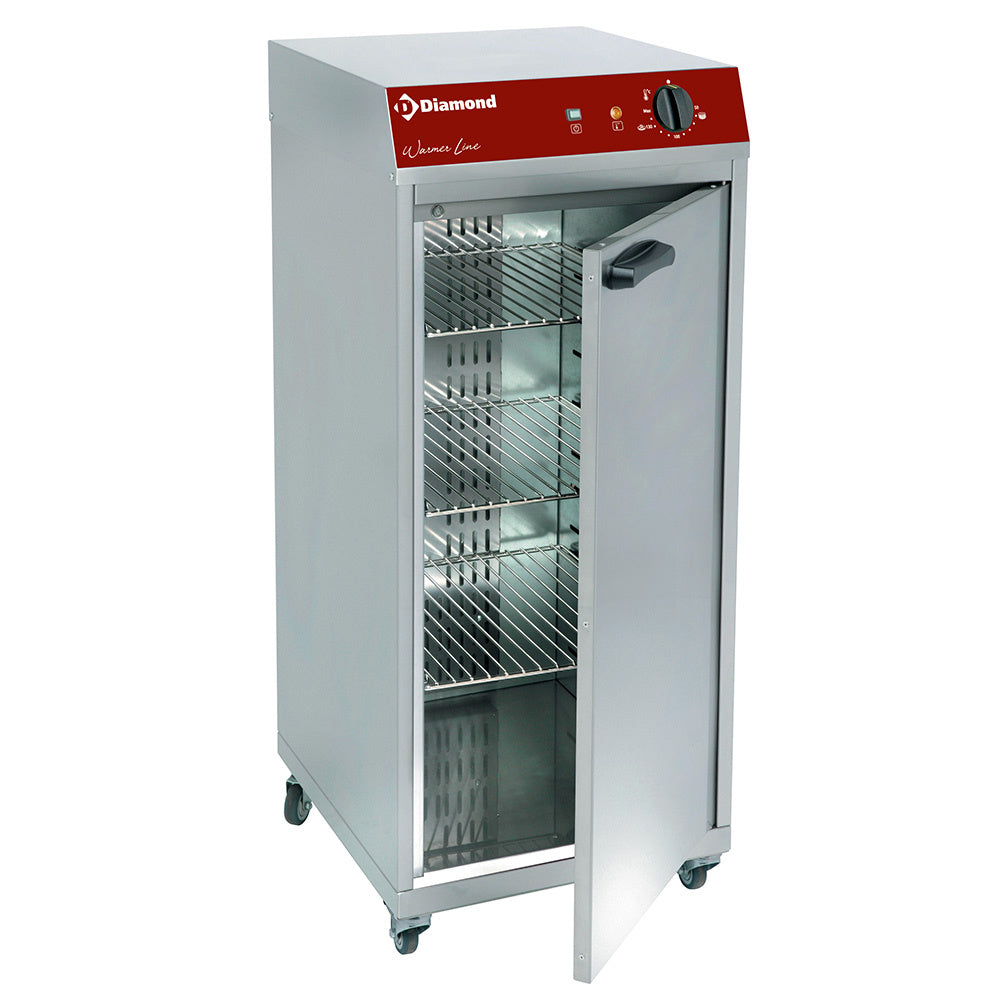 Warmhoudkast met ventilator, 1 deur, voor 60 borden of GN 2/3-bakken, Diamond GEMMA60/V