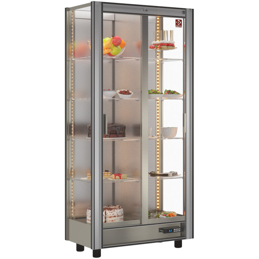 Gekoelde gastronomievitrine 530 liter, modulair, Diamond GGN-1-R2