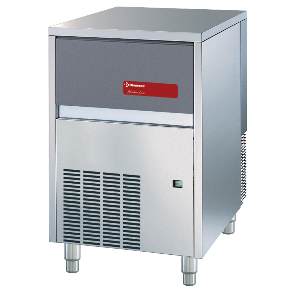 Schilferijsmachine 113 kg per 24 uur, met opslag 30 kg, luchtgekoeld, Diamond ICE115AS-R2