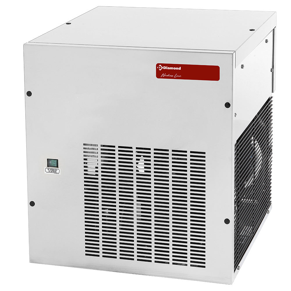 Schilferijsmachine 157 kg per 24 uur, zonder opslagbak, watergekoeld, Diamond ICE160MWS-R2