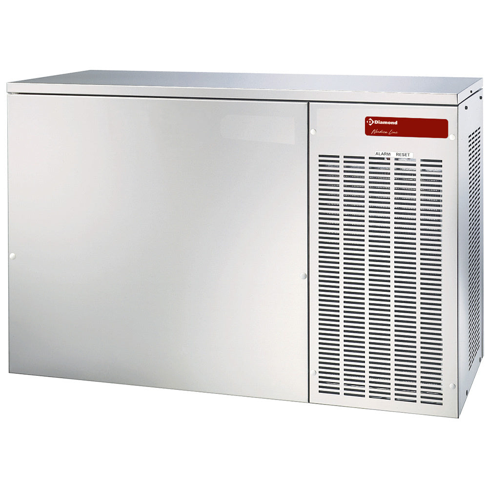 IJsblokjesmachine 300 kg per 24 uur zonder opslag, watergekoeld, blokjes 18 g, Diamond ICE300MW