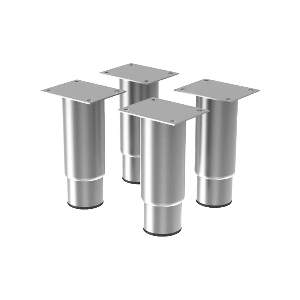 Set van 4 verstelbare roestvrijstalen poten (h. 12,5 cm) voor barkoelkast KBR, Diamond K-PR/124