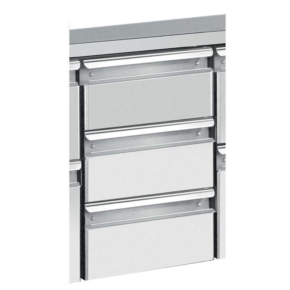 Ladeblok (1/3 + 1/3 + 1/3, h 100 mm) voor koelwerkbanken TG en TS, Diamond K1/3-H