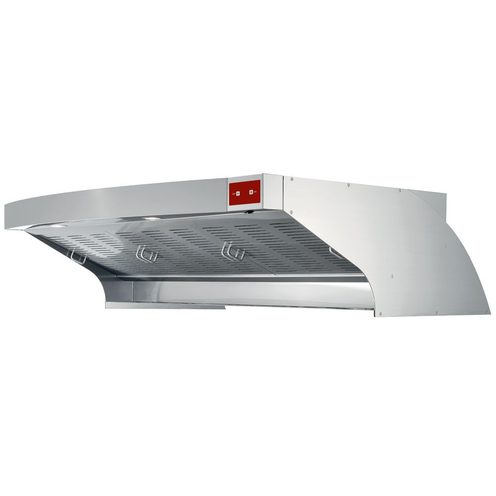 Afzuigkap met motor (700 m³/u) voor pizzaovens met 6 en 12 pizza's, Diamond KGD6/AS-DPS