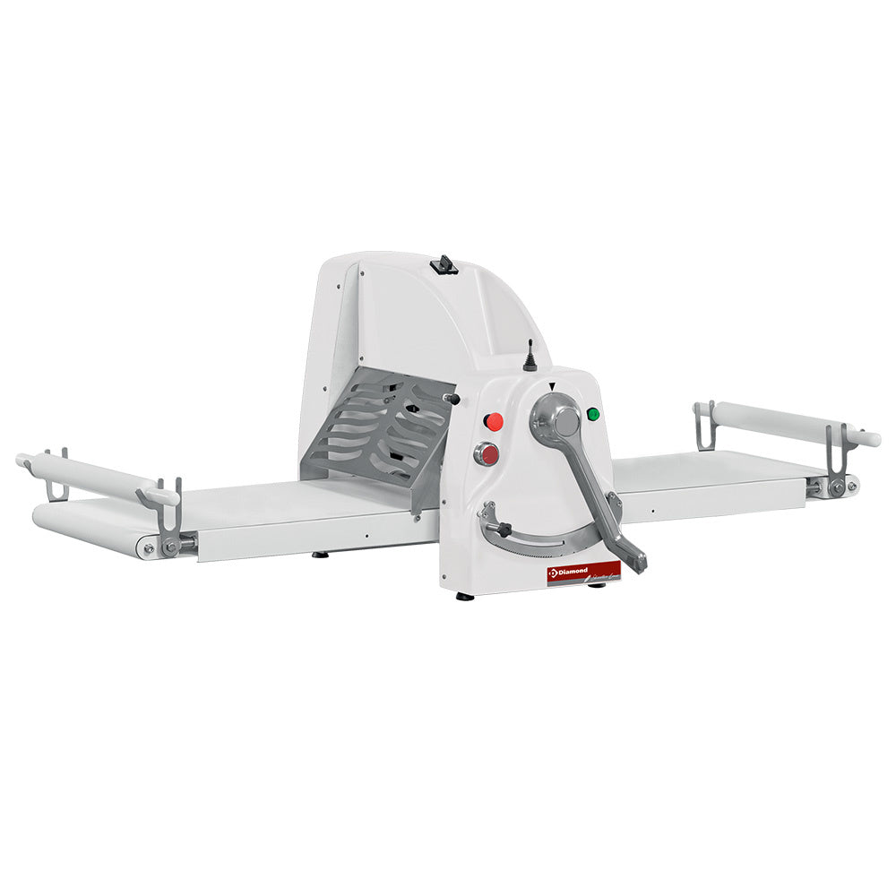 Deegrol, tafelmodel, banden 1000 mm, traploos regelbaar, Diamond LB50-100/MVV