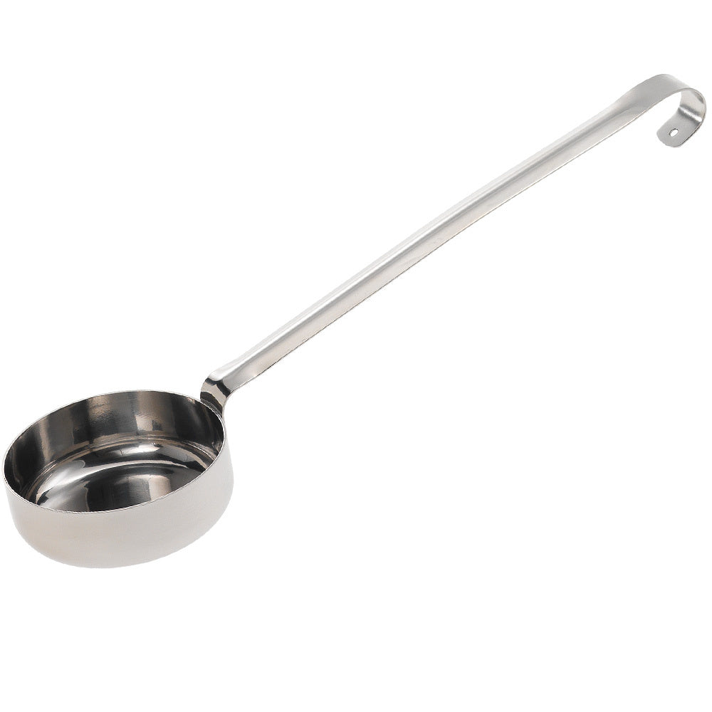 Rvs pollepel met vlakke bodem, 170 g, Diamond LC-170