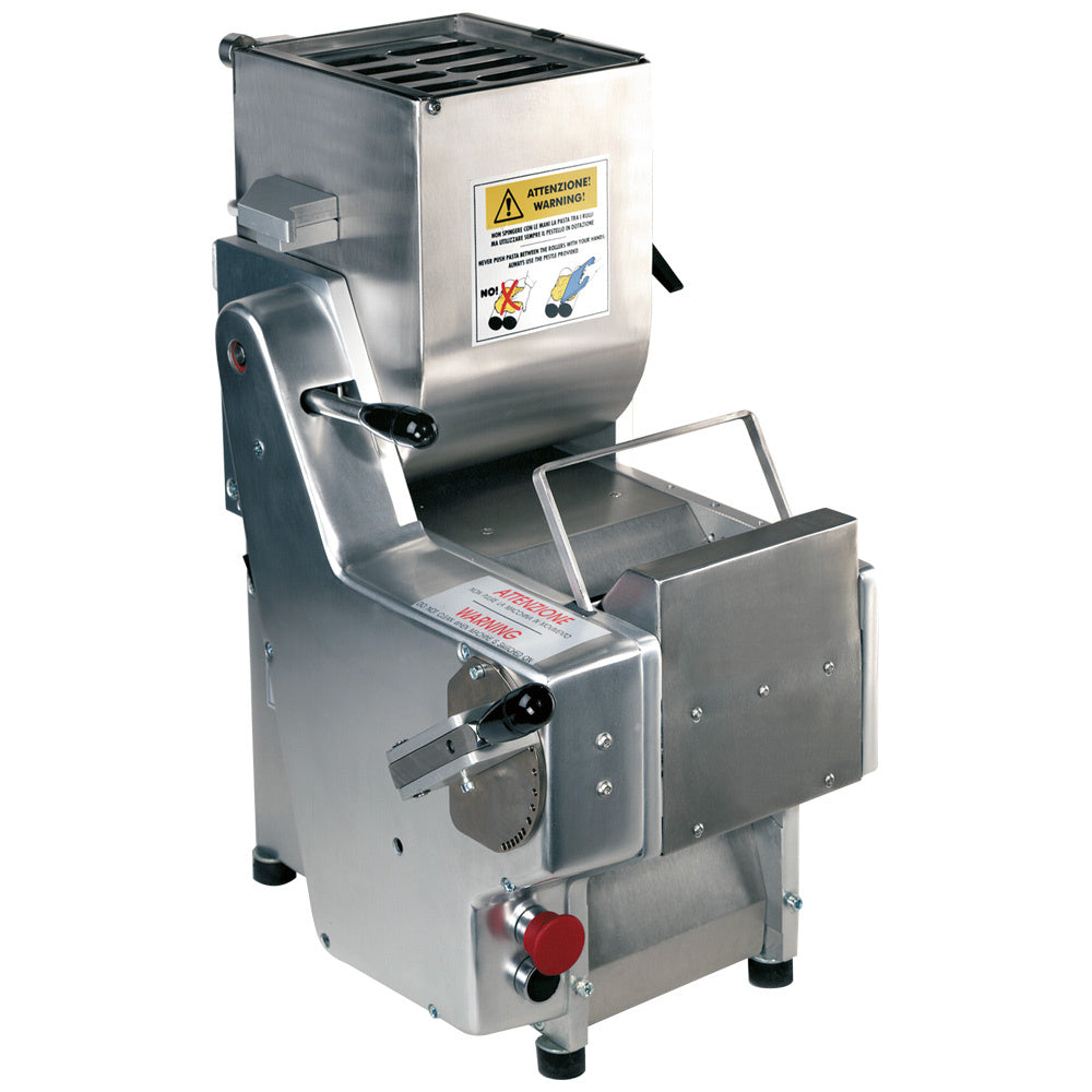 Multifunctionele deegbreker en deegroller voor pizza- en pastadeeg, 230 V enkelfasig, Diamond LP17M-230/1