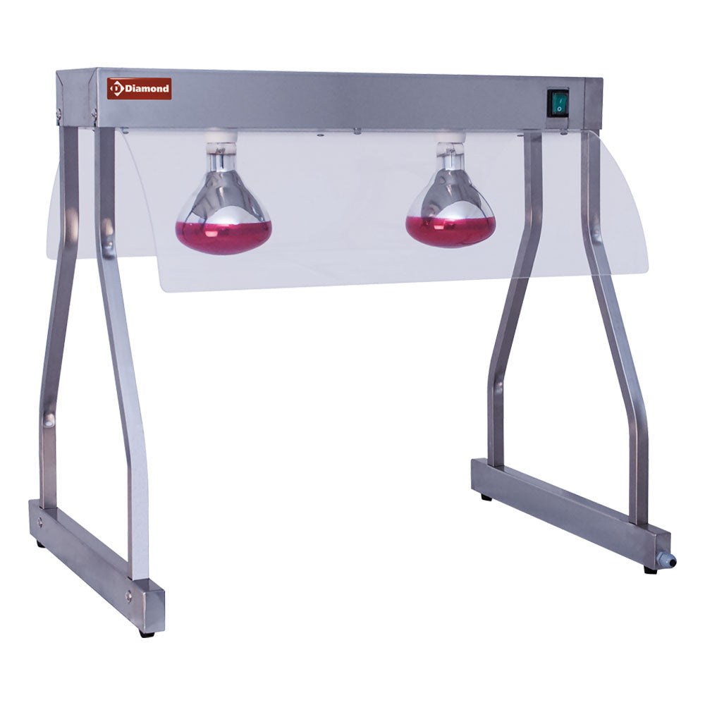 Warmhoudbrug met infraroodlampen, 2x 250 W, Diamond LR/225-T