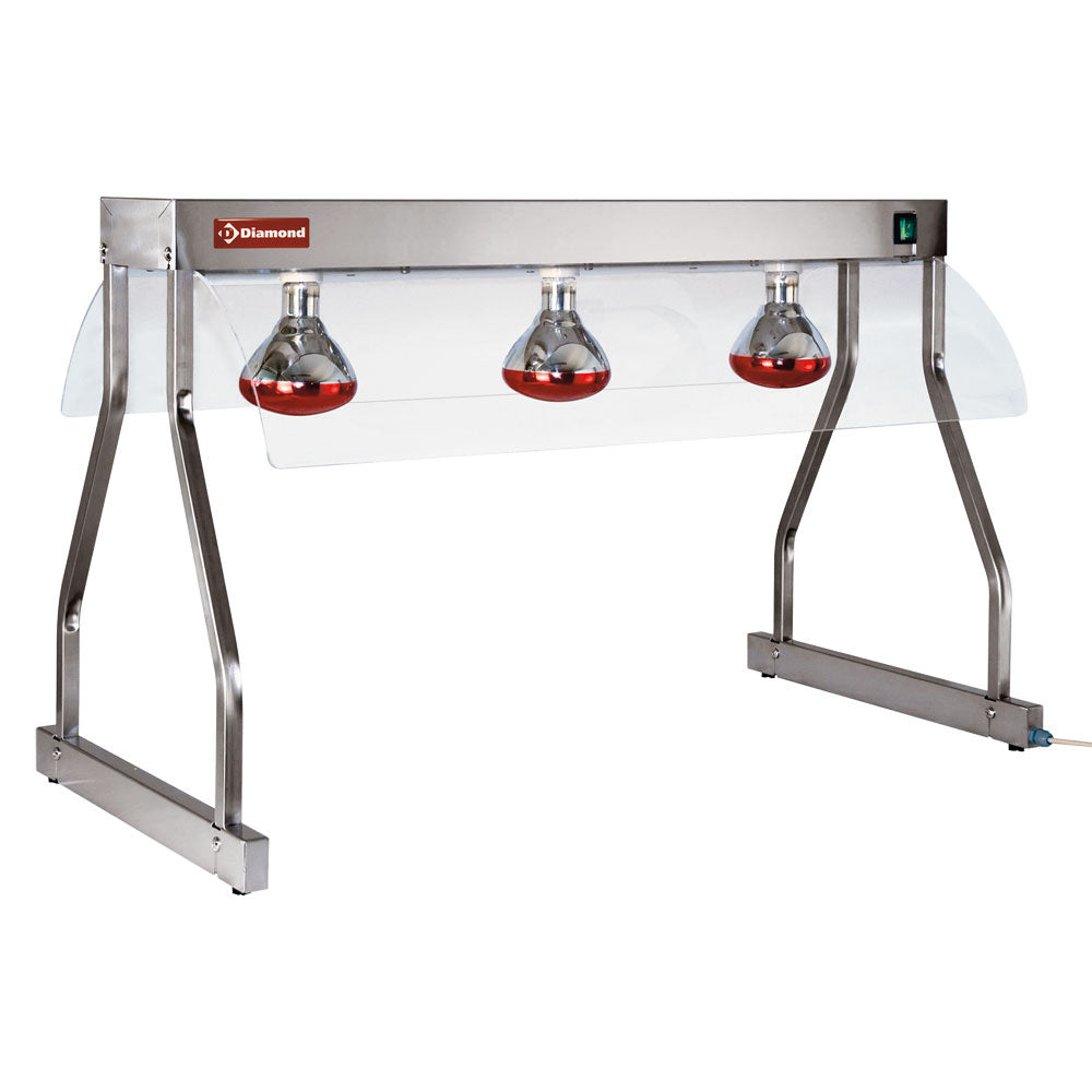Warmhoudbrug met infraroodlampen, 3x 250 W, Diamond LR/325-T