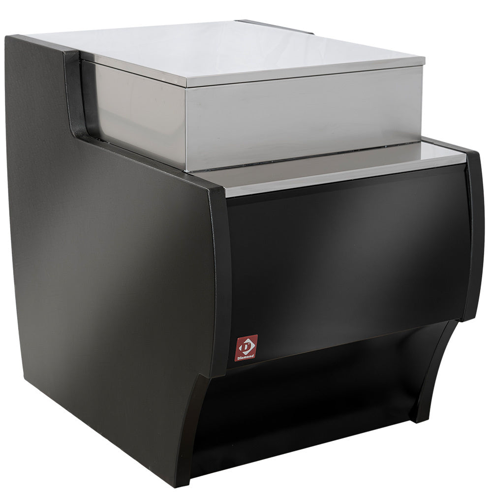 Kassa-element 70 cm, Mantova Evo, zwart, Diamond MAT-700/B5
