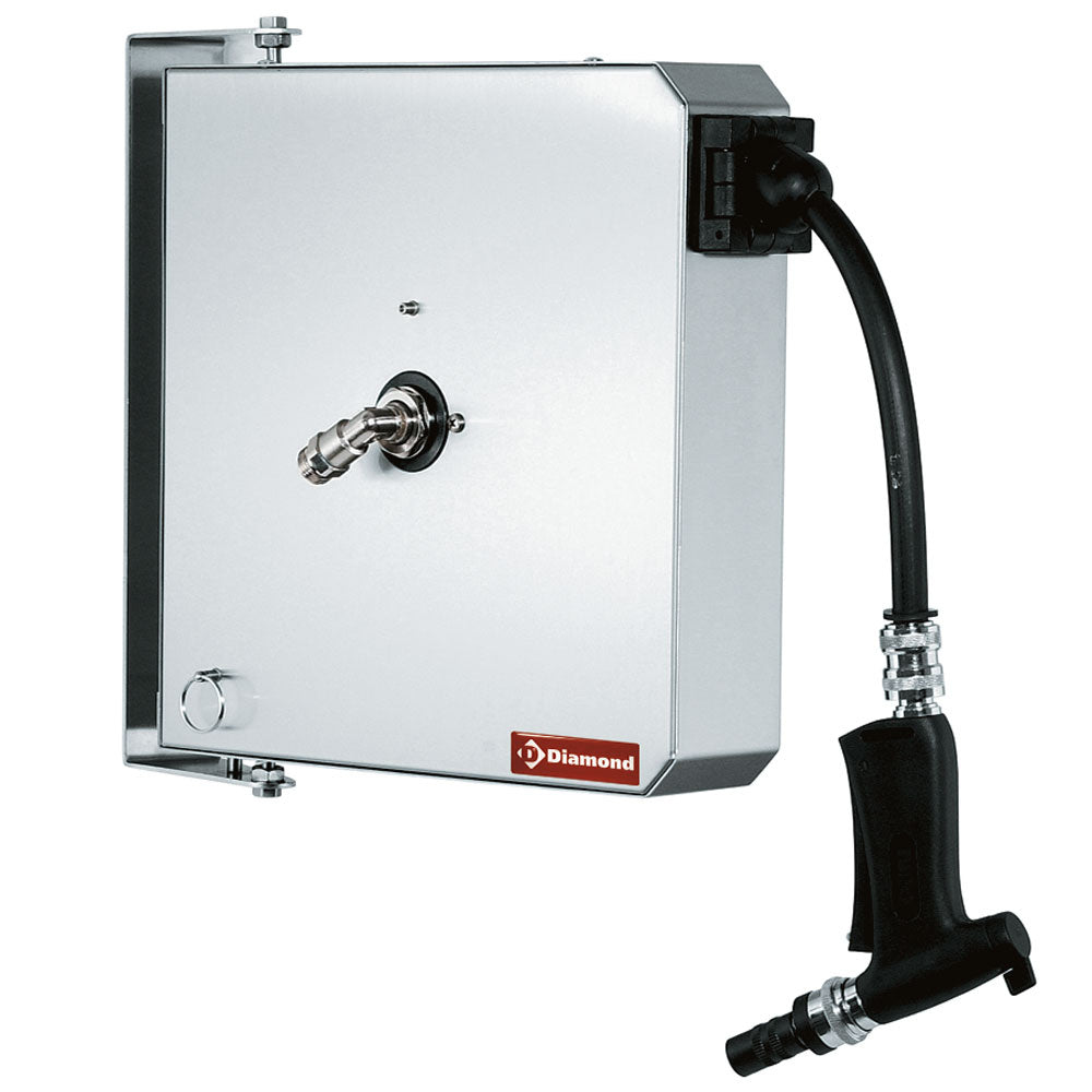 Reinigingsstation met automatische slanghaspel 6 m, Diamond MID-6/R2