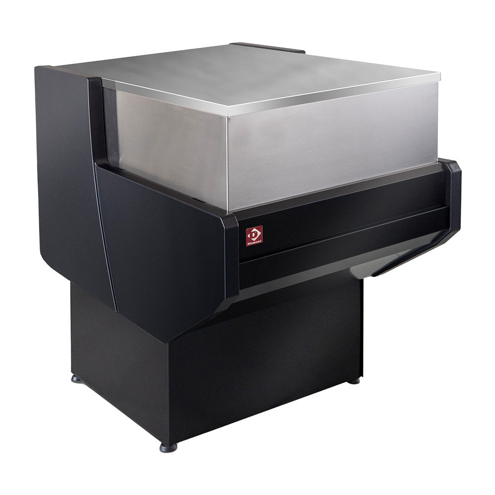 Kassa-element 100 cm, Molina, zwart, Diamond MLT-1000/B5
