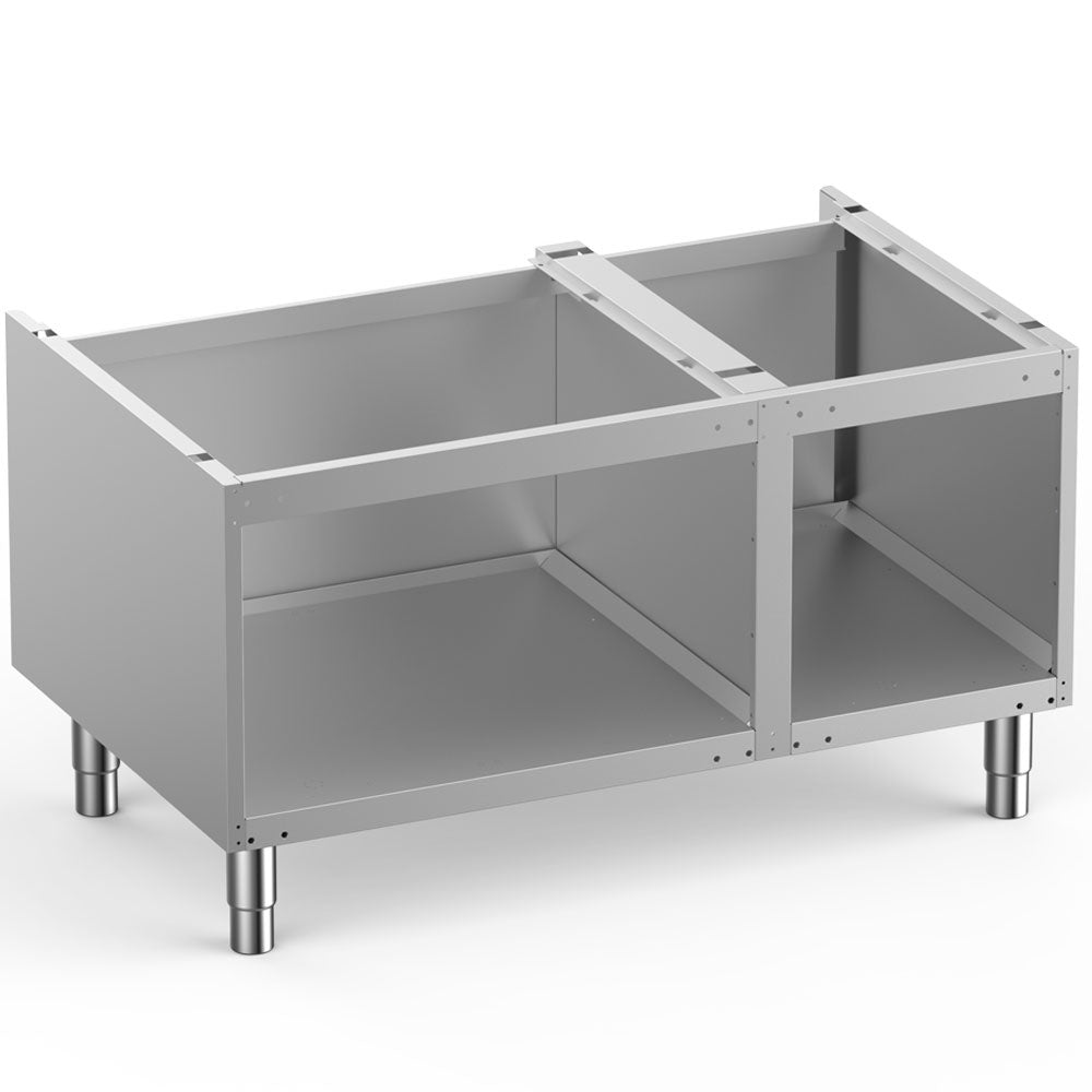 Open onderstel op afneembare poten van roestvrij staal, 110 cm, Diamond N7/BA11-RN