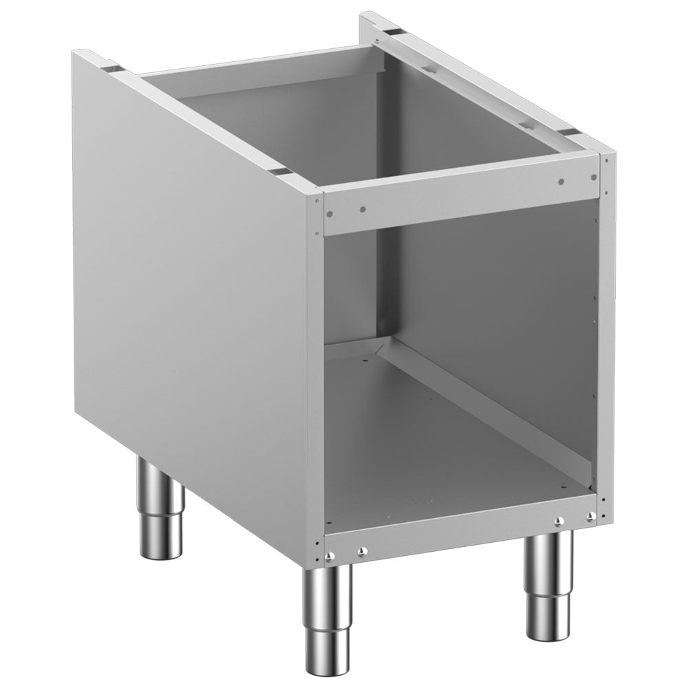 Open onderstel op afneembare poten van roestvrij staal, 40 cm, Diamond N7/BA4-RN