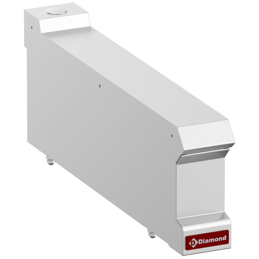 Neutraal werkelement met werkvlak, 10 cm, Diamond N7/P1T-N