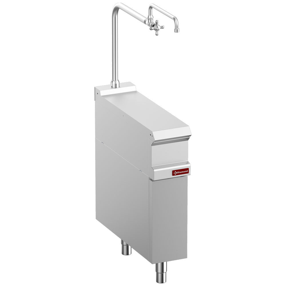 Neutraal werkelement met waterkolom, 20 cm, Diamond N7/PCF2-W