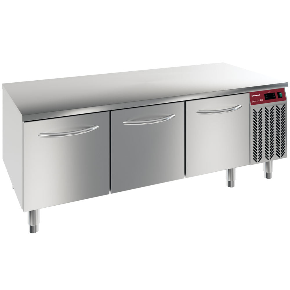 Koelonderbouw met 3 laden GN 1/1, h 200 mm, Diamond N77/R316G-9B