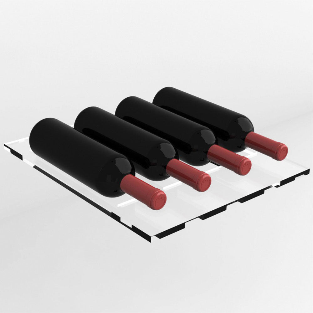 Plexiglas legplank met bevestigingsbeugels, Diamond OP4-A