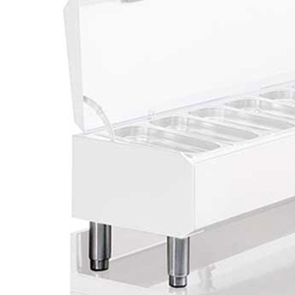 Set van 4 roestvrijstalen poten voor gekoelde structuren WR-...