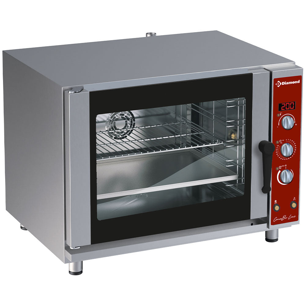 Elektrische heteluchtoven, 5x EN (GN), automatische bevochtiger, Diamond PFE-52/S