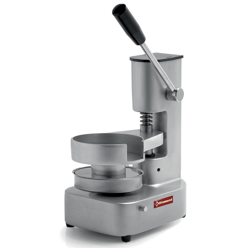 Handmatige hamburgerpers, cilinder 130 mm, Diamond PHM-130B
