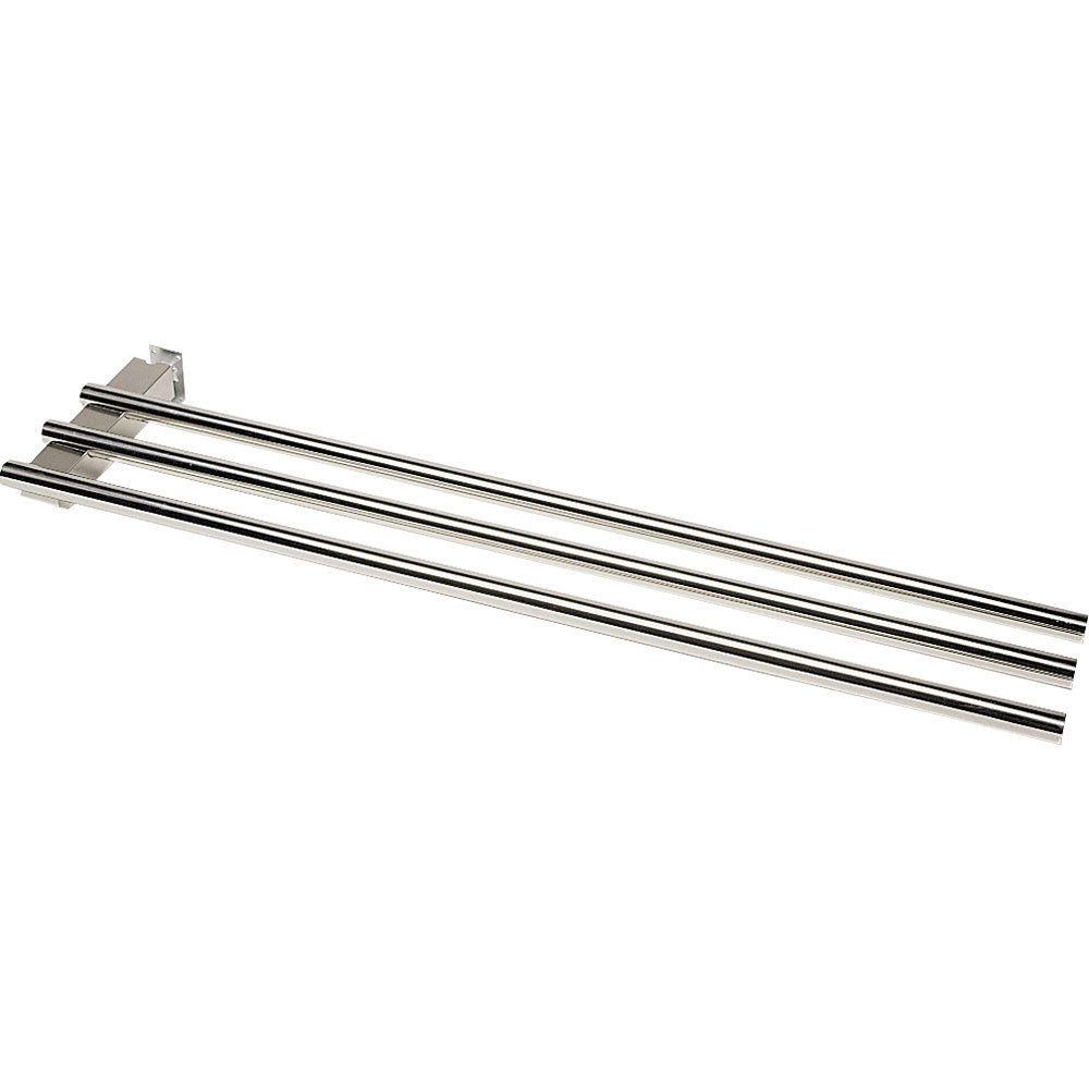 Dienbladgeleider voor binnenhoek 45°, links, element van 80 cm, Diamond RIG48