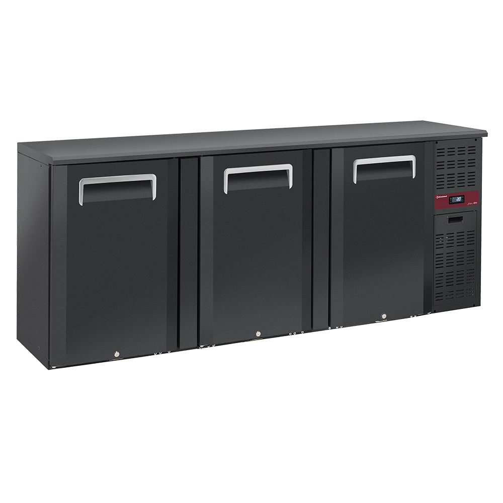 Flessenkoelkast 3 deuren, 500 liter, energieklasse C, Diamond RLB3-3P