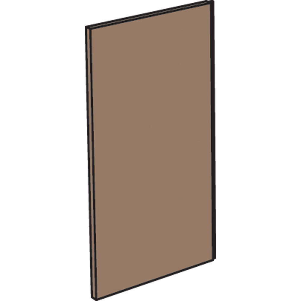 Bekledingspaneel voorzijde buitenhoek 90°, houtdecor, Diamond S80/HL9