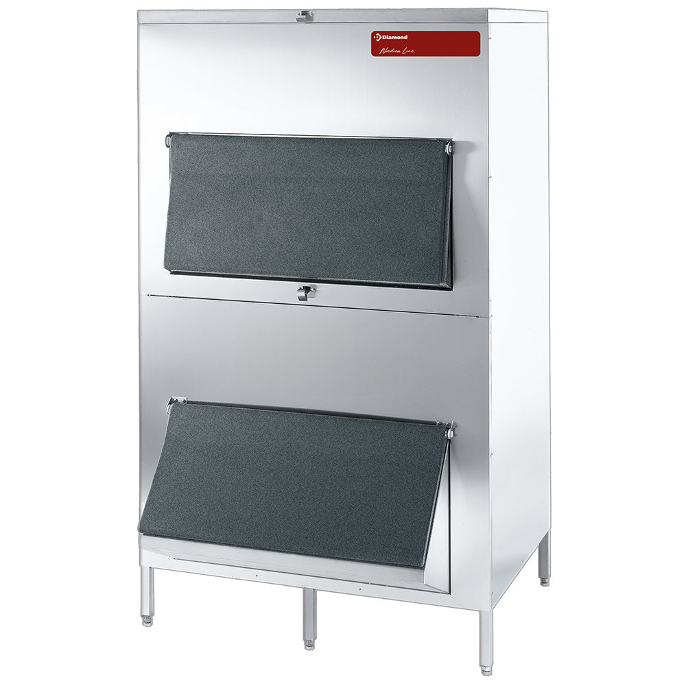 Ijsopslagbak 550 kg, rvs, geïsoleerd (o.a. voor ICE900ISA), Diamond STORE550/80-150