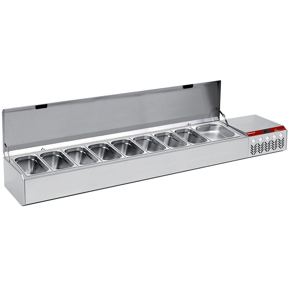 Koelopbouw voor GN 10x1/3, met deksel, Diamond SY219G/CP9