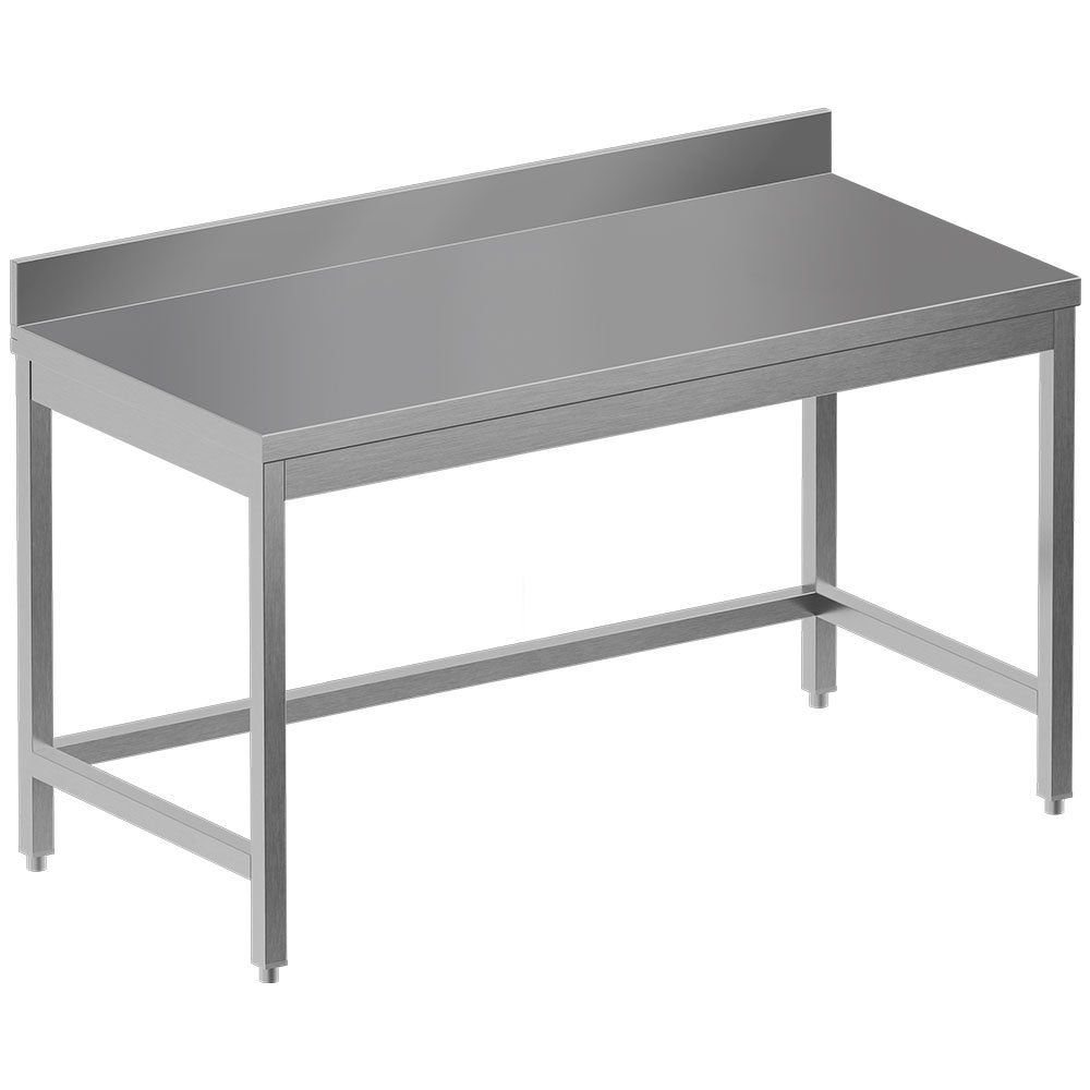 Werktafel 140 x 70 cm zonder onderplank en achteropstand, Diamond TL1470D-SS8
