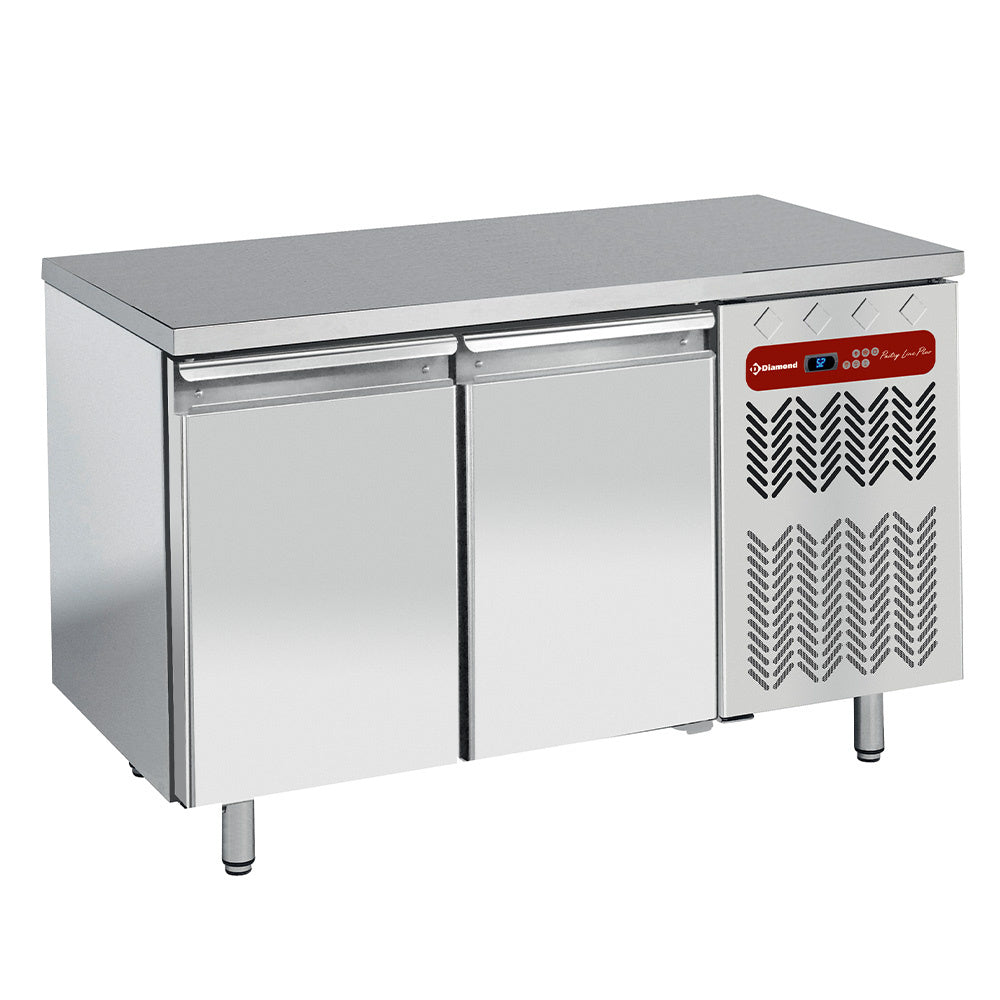 Vrieswerkbank, geventileerd, 2 deuren EN 600x400, Diamond TP2B/H-R2