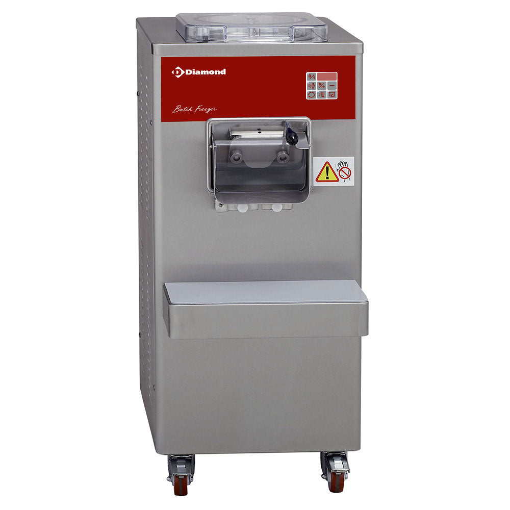 Verticale ijsturbine, automatisch 50 l/u, luchtgekoeld, Diamond TGV/35DA-230/3-