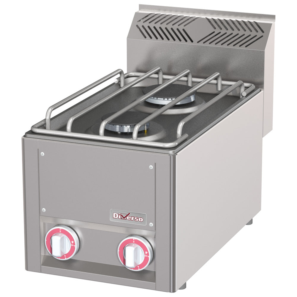 Gasfornuis 2 branders, -Top-