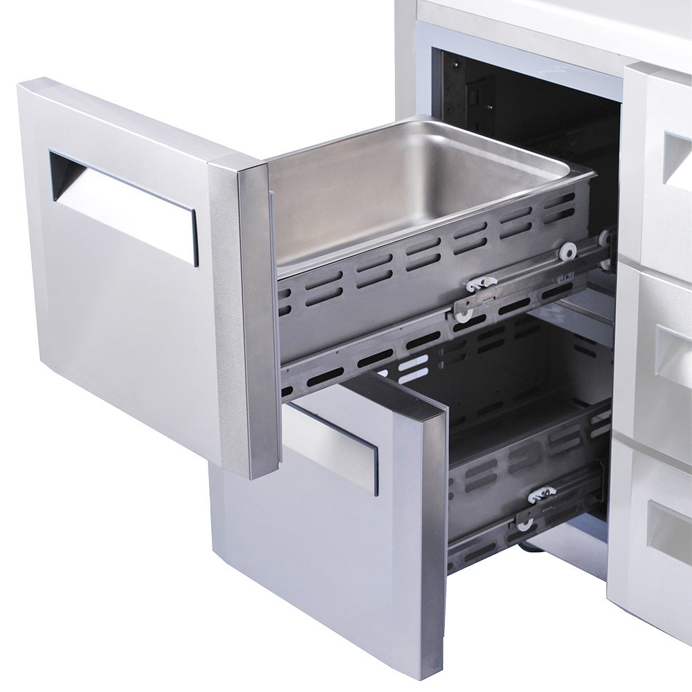 Kit blok 2 lades (1/2 + 1/2)