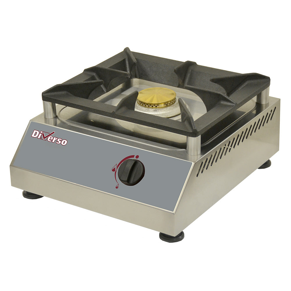 Warmhoudplaat op gas,  tafelmodel, 1 brander 5 kW